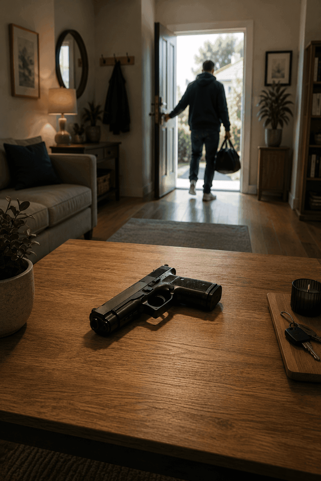Tener un arma en casa NO echa a los okupas